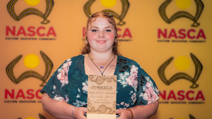 Image of NASCA Youth Awards 2025 Community Award winner, Kirra-Lee Moir