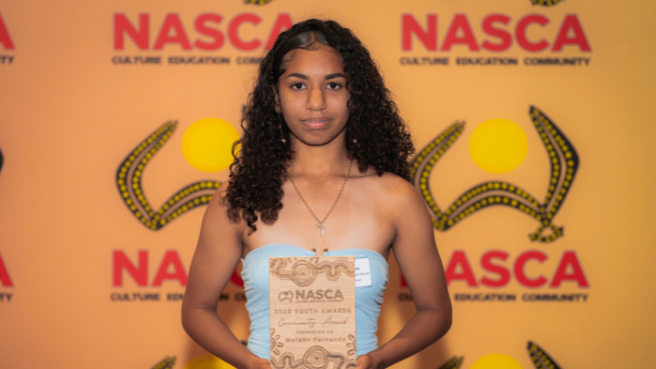 Image of NASCA Youth Awards 2025 Community Award winner, Matahn Fernando 